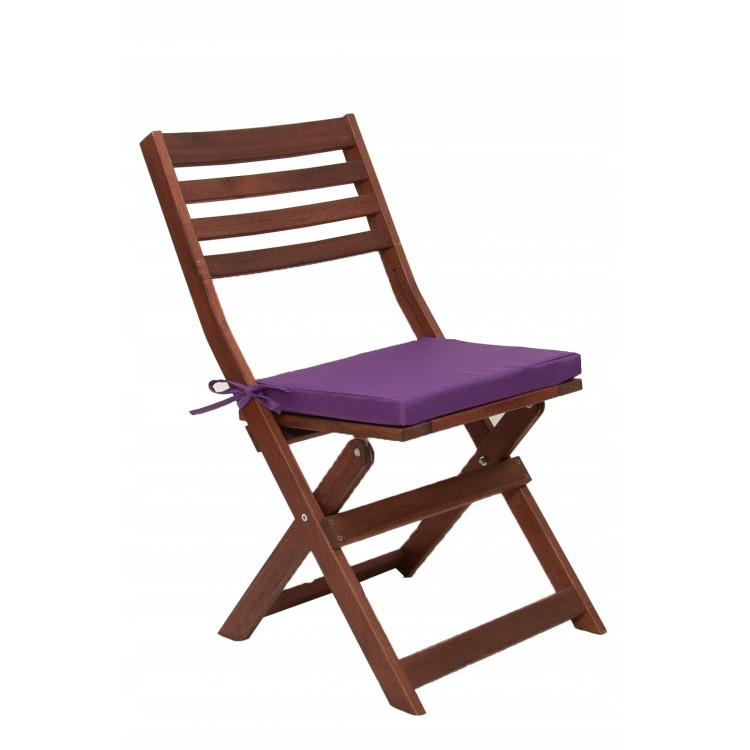 Podsedák na stoličku Golden Garden GG108 40/35/4cm fialová